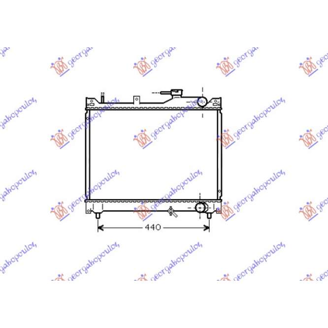  RADIATOR  1.6  BENZINA  (425x525)  (KOYO)  pentru SUZUKI, SUZUKI GRAND VITARA 06-15