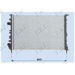  RAD.  BNZ.-DIES(43x38)  CU  POMPA  (VENTILATOR  /  SURUB)      pentru RENAULT, RENAULT CLIO 01-06/CAMPUS 04-/THALIA 01-