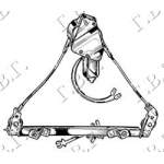 MACARA ELE. USA FATA 3 USI(ASIA)(DR.) - RENAULT CLIO 01-06/CAMPUS 04-/THALIA 01- pentru RENAULT, RENAULT CLIO 01-06/CAMPUS 04-/THALIA 01-