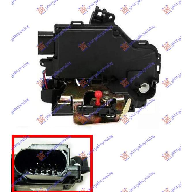BROASCA ELE. USA FATA (9pini)  - AUDI A6 97-04 pentru AUDI, AUDI A6 97-04