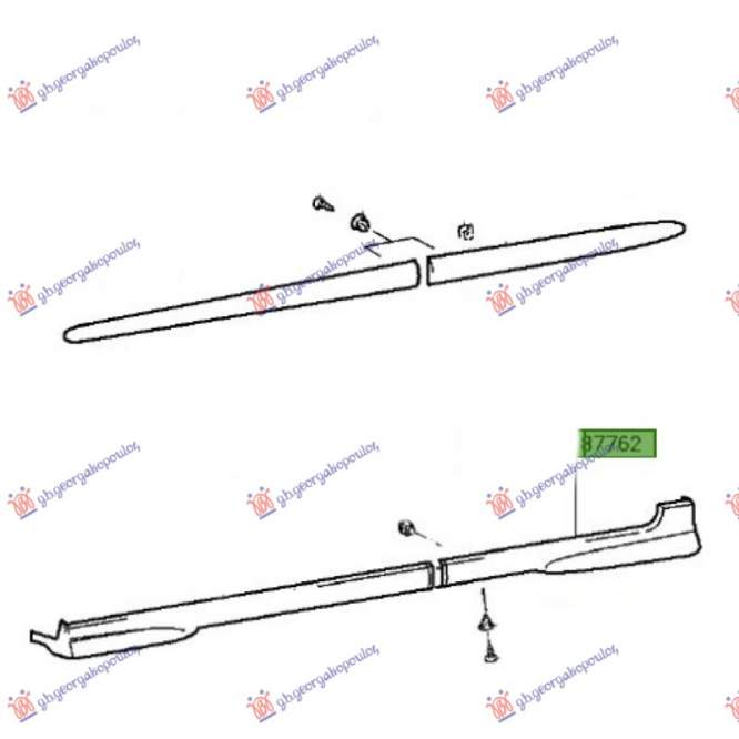 BANDOU PRAG USA SPATE (O) - HYUNDAI ATOS 97-00 pentru HYUNDAI, HYUNDAI ATOS 97-00