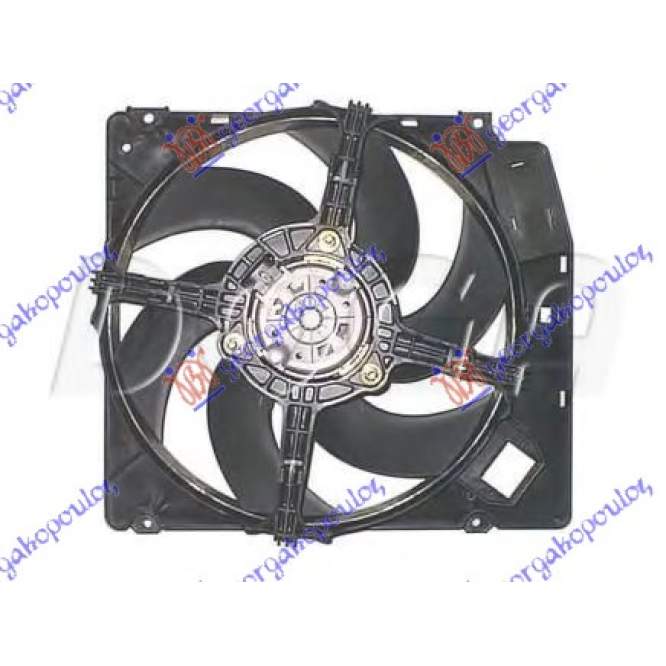 COOLING FAN (+/-A/C) - ALFA ROMEO ALFA ROMEO 145 99-01 pentru ALFA ROMEO, ALFA ROMEO 145 99-01