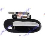 MANER USA FATA EXT. CROMAT/NEGRU (CU/ORIF.PTR.CHEIE) - NISSAN ALMERA (N16) L/B 00-06 pentru NISSAN, NISSAN ALMERA (N16) L/B 00-06