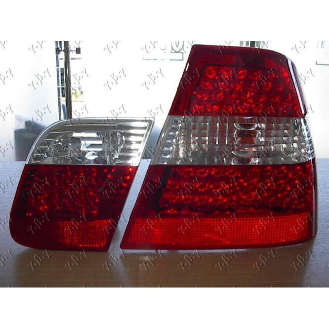 STOP (ROSU CU ALB) SET - BMW SERIES 3 (E46) SDN 02-05 pentru BMW, BMW SERIES 3 (E46) SDN 02-05