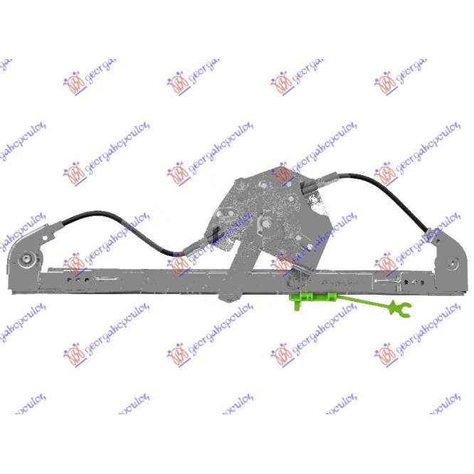 REAR WINDOW REGULATOR ELECTRICAL (W/O MOTOR) (A QUALITY) - BMW BMW SERIES 3 (E46) SDN 02-05 pentru BMW, BMW SERIES 3 (E46) SDN 02-05