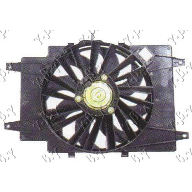 ELECTROVENTILATOR  ASSY 1.9 JTD DIESEL pentru ALFA ROMEO, ALFA ROMEO 147 00-10