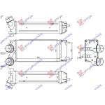 RADIATOR INTERC. 1,6 HDI (30x150x80) 09- - PEUGEOT 3008 13-16 pentru PEUGEOT, PEUGEOT EXPERT 07-16, Partea frontala, Radiator Intercooler, PEUGEOT, PEUGEOT 3008 I 13-16