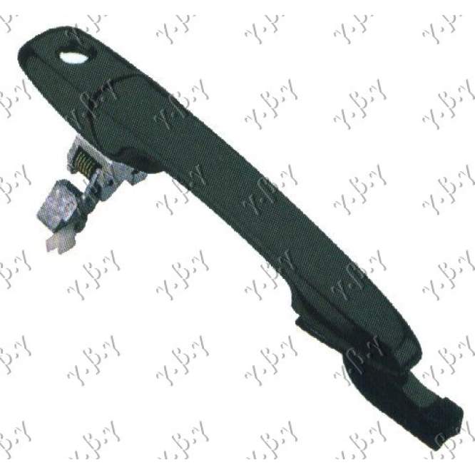 FRONT DOOR HANDLE OUTSIDE (W/KEY HOLE) - MAZDA MAZDA RX8 03-12 pentru MAZDA, MAZDA RX8 03-12