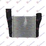 RADIATOR INTERCOOLER 1.9-2.0 TDi DSL.(220x215x65) - AUDI A4 00-04 pentru AUDI, AUDI A4 00-04, PEUGEOT, PEUGEOT EXPERT 07-16, Partea frontala, Radiator Intercooler
