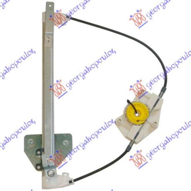 MACARA ELE. GEAM USA SPATE (F./MOT.)(EU.) - AUDI A4 04-07 pentru AUDI, AUDI A4 04-07