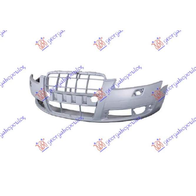 FRONT BUMPER PRIMED W/WASHER HO - AUDI AUDI A6 04-08 pentru AUDI, AUDI A6 04-08