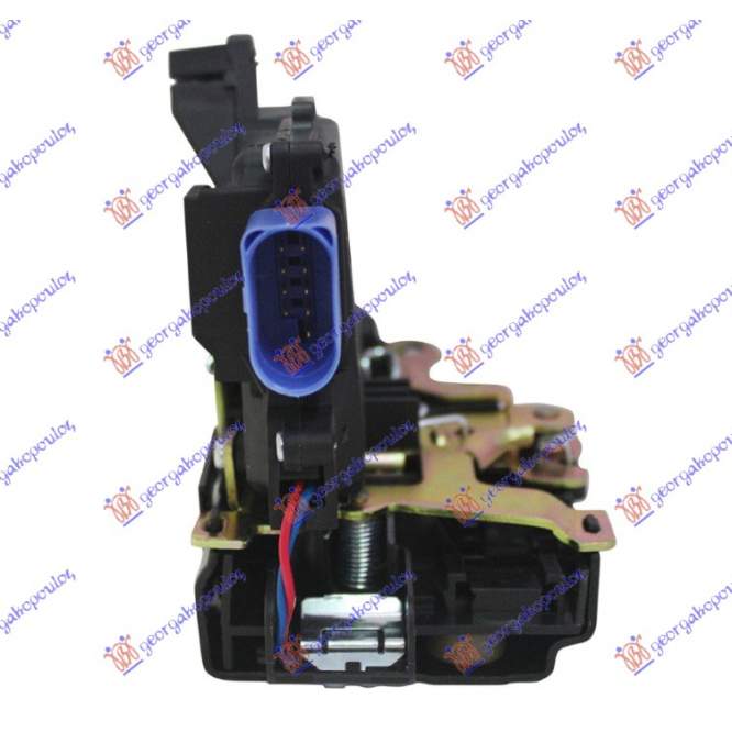 DOOR LOCK FRONT ELECTR. (9pin) - VW VW CROSS TOURAN 07-10 pentru VW, VW CROSS TOURAN 07-10