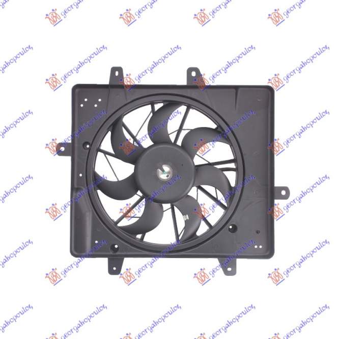 COOLING FAN ASSY PETR. -05 (+A/C) - CHRYSLER CHRYSLER PT CRUISER 01-10 pentru CHRYSLER, CHRYSLER PT CRUISER 01-10