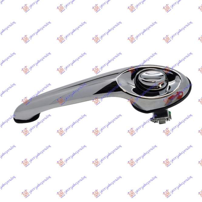 FRONT DOOR HANDLE OUTTER CHROME - CHRYSLER CHRYSLER PT CRUISER 01-10 pentru CHRYSLER, CHRYSLER PT CRUISER 01-10