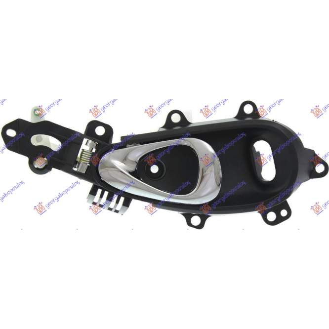 DOOR HANDLE FRONT INNER CHROME/BLACK - CHRYSLER CHRYSLER PT CRUISER 01-10 pentru CHRYSLER, CHRYSLER PT CRUISER 01-10
