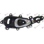 DOOR HANDLE FRONT INNER CHROME/BLACK - CHRYSLER CHRYSLER PT CRUISER 01-10 pentru CHRYSLER, CHRYSLER PT CRUISER 01-10