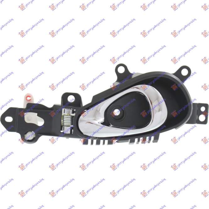 DOOR HANDLE REAR INNER CHROME/BLACK - CHRYSLER CHRYSLER PT CRUISER 01-10 pentru CHRYSLER, CHRYSLER PT CRUISER 01-10