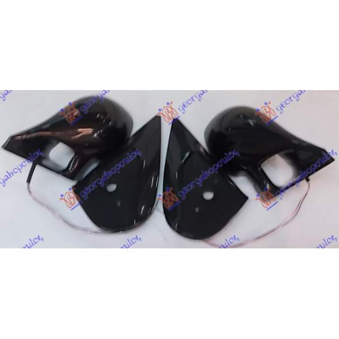 MIRROR LOOK `M3` ELECTRICAL - PEUGEOT PEUGEOT 206+ (PLUS) 09-13 pentru PEUGEOT, PEUGEOT 206+ (PLUS) 09-13