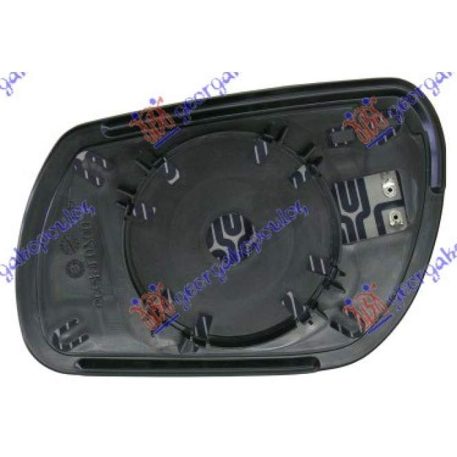 DOOR MIRROR GLASS HEATED  (CONVEX GLASS) - MAZDA MAZDA 2 03-07 pentru MAZDA, MAZDA 2 03-07