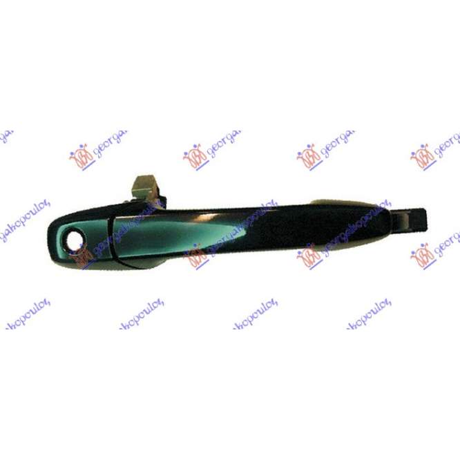 DOOR HANDLE FRONT/REAR OUTER (W/O KEYHOLE) - MAZDA MAZDA 2 03-07 pentru MAZDA, MAZDA 2 03-07