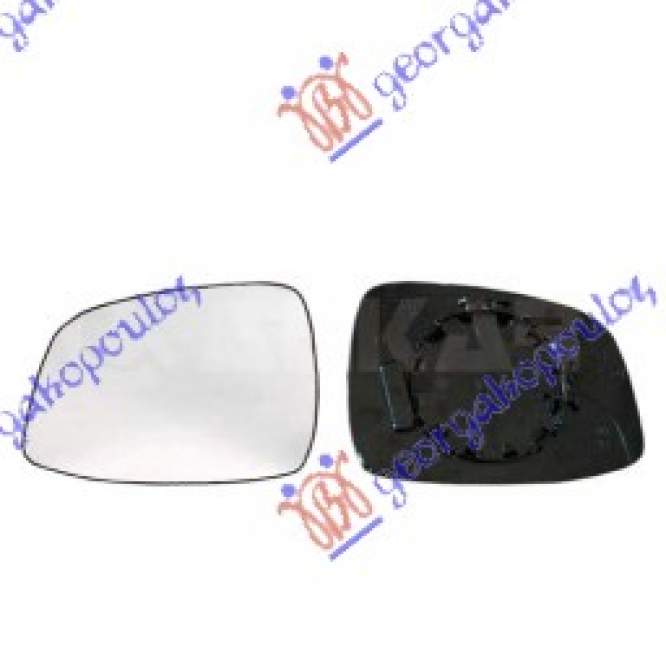 DOOR MIRROR GLASS  (CONVEX GLASS) - SUZUKI SUZUKI SWIFT H/B 06-11 pentru SUZUKI, SUZUKI SWIFT H/B 06-11