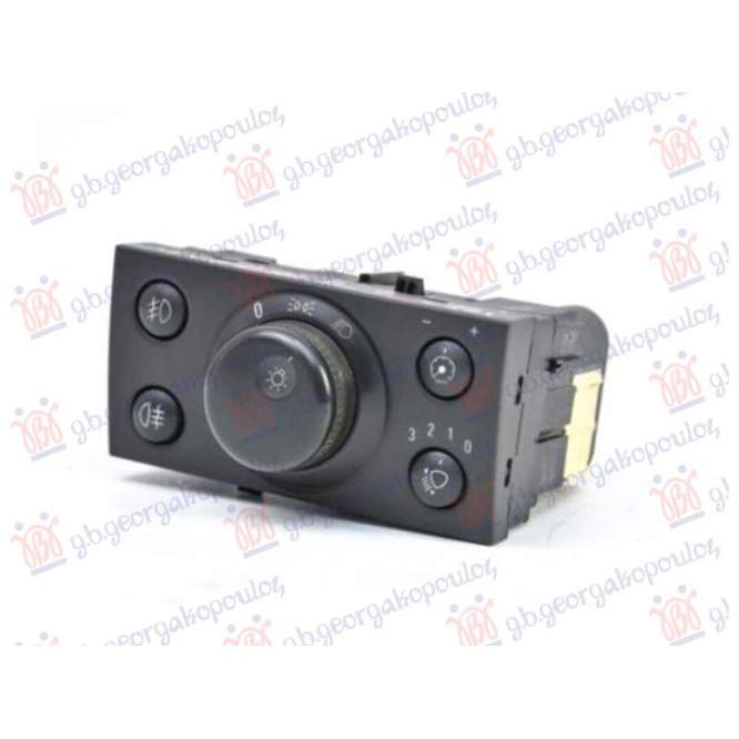 COMUTATOR FAR (CU PROIECTOR CEATA) (CU DIMMER & MOTORAS FAR) (13PIN) pentru OPEL, OPEL SIGNUM 03-06