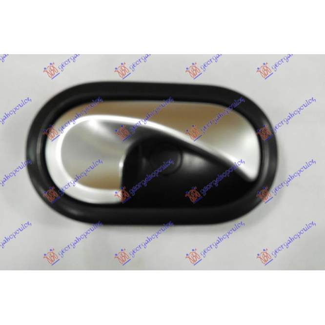 DOOR HANDLE FR/RR INNER (SILV/BLACK) - RENAULT RENAULT MEGANE CABRIO 03-06 pentru RENAULT, RENAULT MEGANE CABRIO 03-06