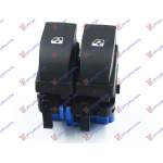 DOOR SWITCH FRONT (FRONT DOORS)(Auto) (Double) (Blue plug)(10pin)                                                        - RENAULT RENAULT ESPACE 03-12 pentru RENAULT, RENAULT ESPACE 03-12, PEUGEOT, PEUGEOT EXPERT 07-16, Interior, Comutatoare