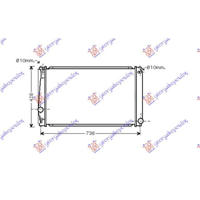 RAD 2.0I 16V VVTI +/-A/C M/A(67.3x41.5) (KOYO)                                                                           - TOYOTA TOYOTA RAV 4 10-12 pentru TOYOTA, TOYOTA RAV 4 10-12