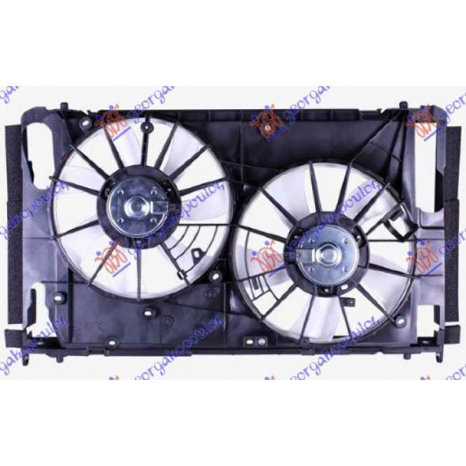 RAD. & COND.FAN ASSY (DOUBLE) PETROL - TOYOTA TOYOTA RAV 4 10-12 pentru TOYOTA, TOYOTA RAV 4 10-12