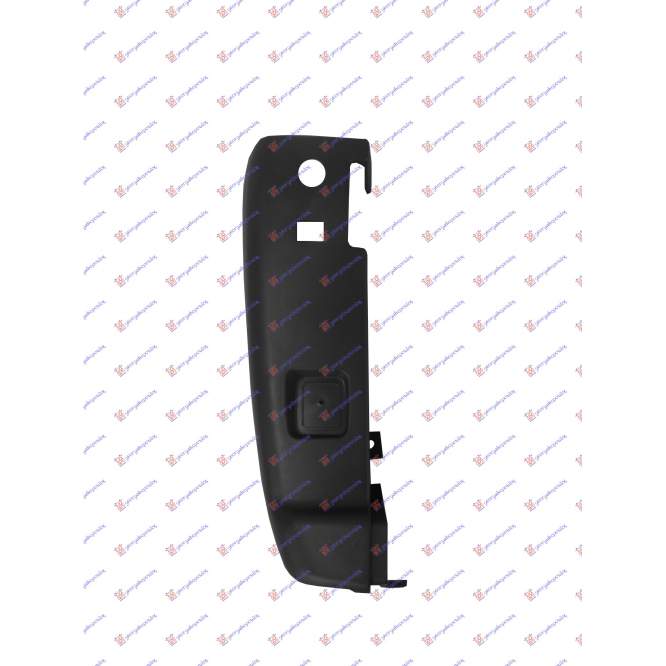 REAR BUMPER END GRAY (DOUBLE DOOR) (180M) - PEUGEOT PEUGEOT e BOXER 20- pentru PEUGEOT, PEUGEOT e BOXER 20-