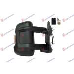 OGLINDA ELECTR. INCALZITA MEDIE (CU SEMNAL SI ANTENA) (CU BEC POZITIE 16W) (8H8P+1H1P) CALITATEA A DR. pentru PEUGEOT, PEUGEOT e BOXER 20-