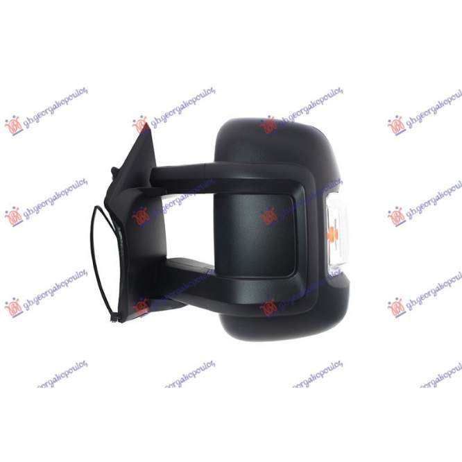 OGLINDA MANUALA MEDIE (CU SEMNAL SI SENZOR) (CU POZITIE LUMINA 16W) (8H2P+8H2P) STG. pentru PEUGEOT, PEUGEOT e BOXER 20-