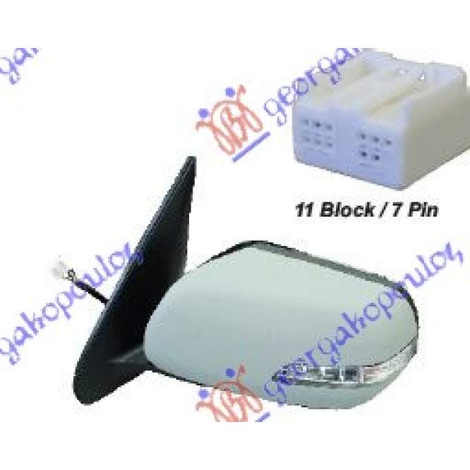  OGLINDA  ELECTRICA  INCALZITA  GRUNDUITA  CU  SEMNAL  09-  (CALITATEA  A)  STG.  pentru SUZUKI, SUZUKI GRAND VITARA 06-15