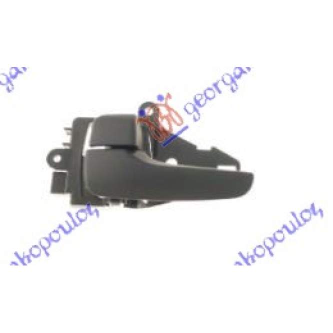 MANER INTERIOR NEGRU USA FATA/SPATE - MITSUBISHI LANCER SEDAN 08- pentru MITSUBISHI, MITSUBISHI LANCER SEDAN 08-