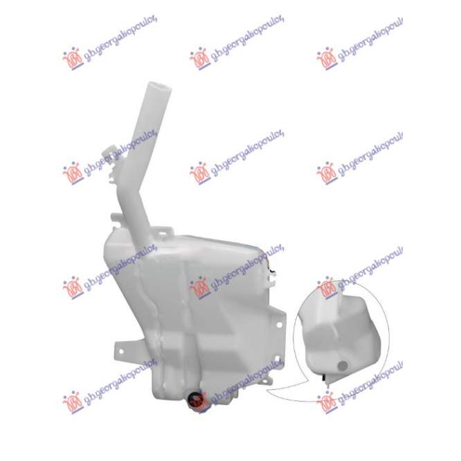  VAS  SPALATOR  (CU  ORIFICIU  SPALATOR  FAR)  pentru MITSUBISHI, MITSUBISHI P/U L200 06-10, JEEP, JEEP COMMANDER 06-10, Partea frontala, Vas spalator