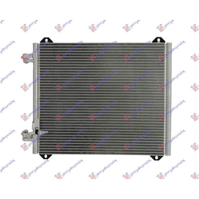 RADIATOR A/C BNZ./DSL (47x41x16) - AUDI A2 00-05 pentru AUDI, AUDI A2 00-05