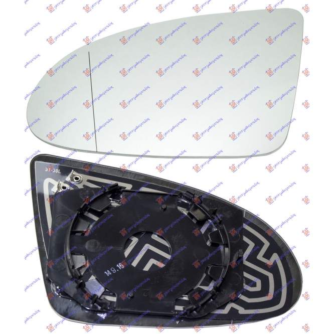 GEAM OGLINDA INCALZIT (GEAM ASFERIC) - AUDI A2 00-05 pentru AUDI, AUDI A2 00-05