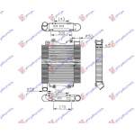 RADIATOR INTERCOOLER 2.5/3.0 D DIESEL (376x375x65) - ISUZU P/U D-MAX 07-13 pentru ISUZU, ISUZU P/U D-MAX 07-13, PEUGEOT, PEUGEOT EXPERT 07-16, Partea frontala, Radiator Intercooler