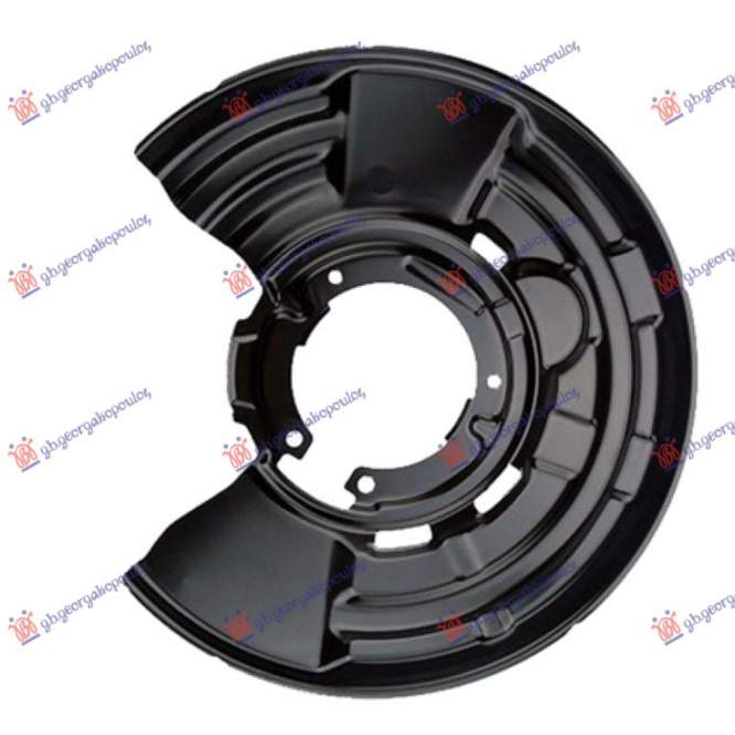  PROTECTIE  STROPIRE  DISC  FRANA  SPATE  (DIAMETRU  DISC  345MM)  (ALUMINIU)  STG.  pentru BMW, BMW SERIES 1 (E81/87) 3/5D 04-11