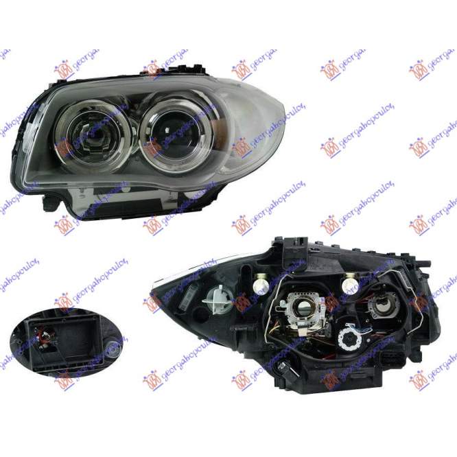 FAR 05-07 XENON (DUBLU) VALEO - BMW SERIES 1 (E81/87) 3/5D 04-11 pentru BMW, BMW SERIES 1 (E81/87) 3/5D 04-11
