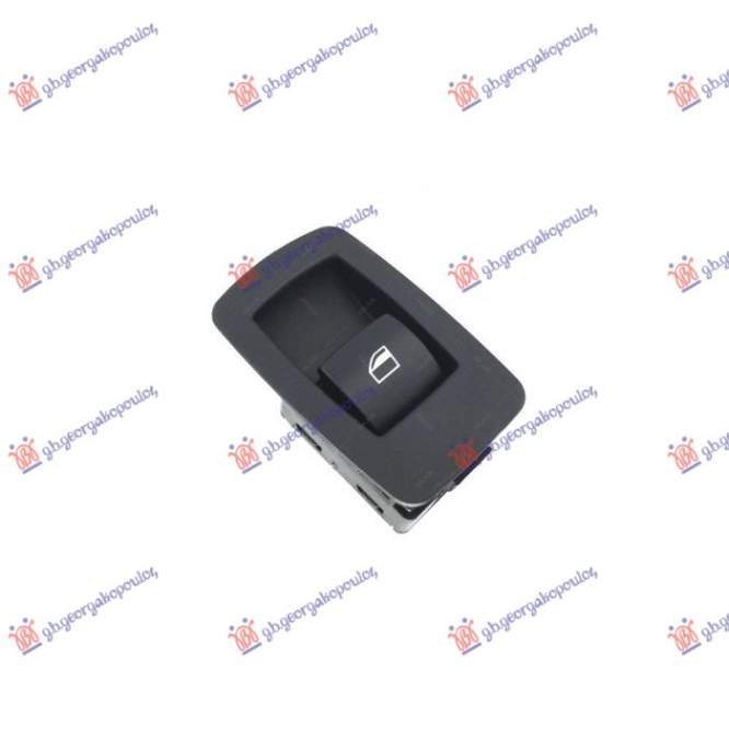 COMUTATOR USA FATA(&SPATE DR=STG.)(NEGRU/ BUTOANE NEGRE)(3PINI) - BMW SERIES 3 (E92/93) COUPE/CABRIO 07-11 pentru BMW, BMW SERIES 3 (E92/93) COUPE/CABRIO 07-11