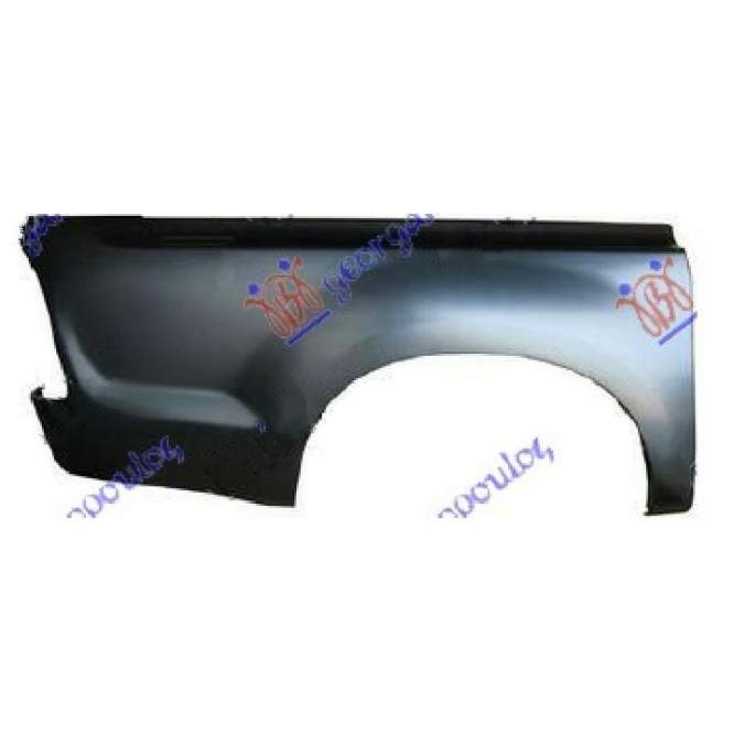 PANOU LAT./ARIPA SPATE 4 USI CABINA DUBLA - TOYOTA HI-LUX 2WD/4WD 05-09 pentru TOYOTA, TOYOTA HI-LUX 2WD/4WD 05-09