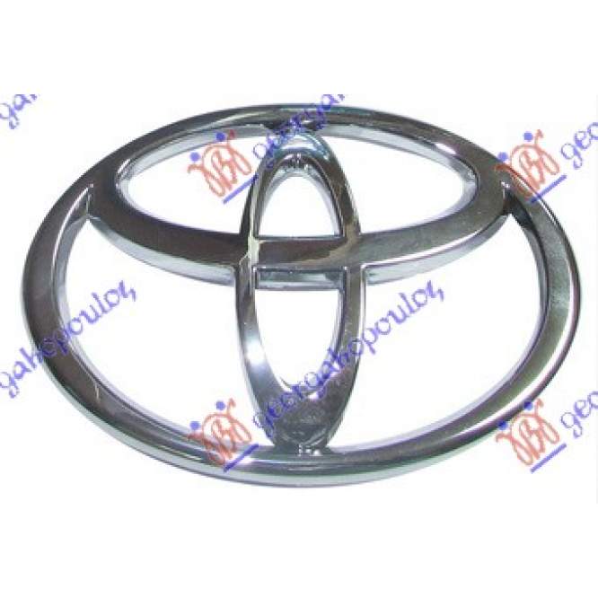 EMBLEMA - TOYOTA HI-LUX 2WD/4WD 05-09 pentru TOYOTA, TOYOTA HI-LUX 2WD/4WD 05-09, HYUNDAI, HYUNDAI SANTA FE 05-09, Partea frontala, Emblema