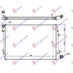 RADIATOR APA 2.0 TDi DSL. (650x440) - VW CROSS TOURAN 07-10 pentru VW, VW CROSS TOURAN 07-10