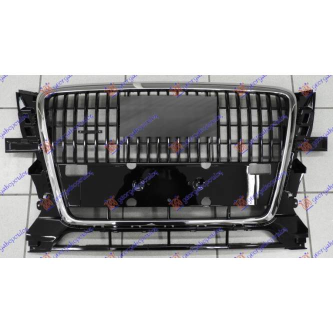 GRILA NEAGRA (RAMA CROMATA) (F./SUP.NR.) - AUDI Q5 08-12 pentru AUDI, AUDI Q5 08-12