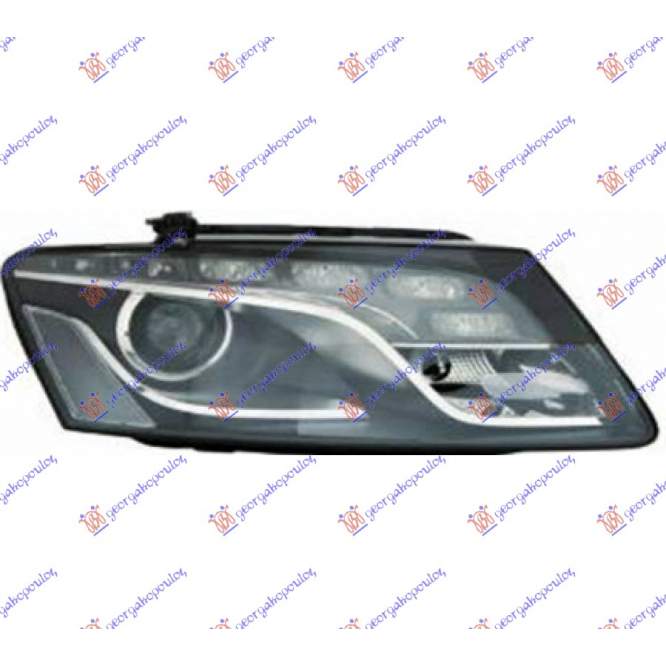 FAR XENON CU/LED LUMINA DE ZI (11/09-)(DEPO) - AUDI Q5 08-12 pentru AUDI, AUDI Q5 08-12