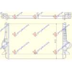 RADIAT.INTERC.1,9-2,0  TDi(632x415x26)02-    pentru SEAT, SEAT ALHABRA 95-10, PEUGEOT, PEUGEOT EXPERT 07-16, Partea frontala, Radiator Intercooler