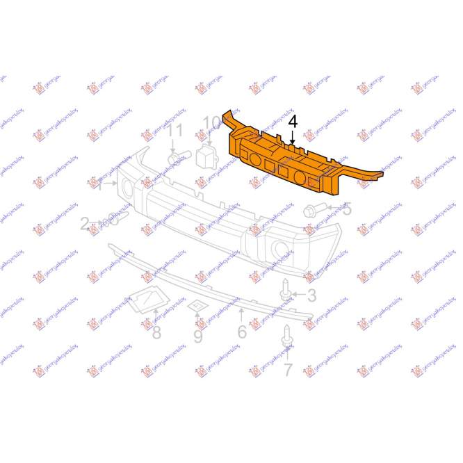 ABSORBANT SOC BARA FATA   - JEEP COMMANDER 06-10 pentru JEEP, JEEP COMMANDER 06-10