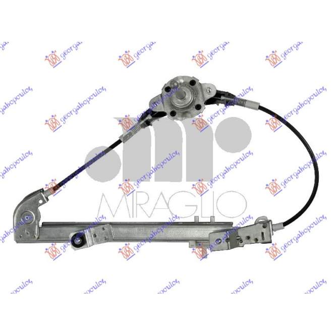 REAR WINDOW REGULATOR MANUAL (A QUALITY) - ALFA ROMEO ALFA ROMEO 156 03-05 pentru ALFA ROMEO, ALFA ROMEO 156 03-05